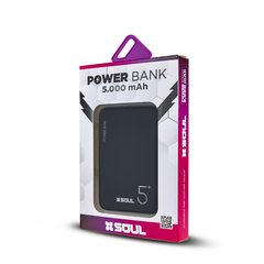 Power Bank SOUL PBS-D5000 - 5000 mha - Cargador Portatil en internet