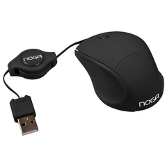 Mouse Mini Portátil NOGA Cable Retráctil - NGM-418 - comprar online