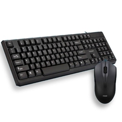 Kit Teclado Y Mouse Pc Usb Combo Noga Nkb-101 Con Cable Usb - comprar online