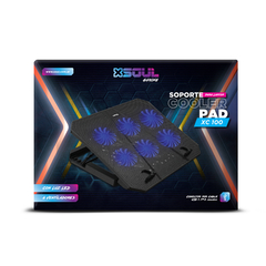 Base para Notebook con 6 Cooler Soul XC100