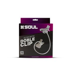SOPORTE SOUL CJ-04 DOBLE CLIP MANITO - comprar online