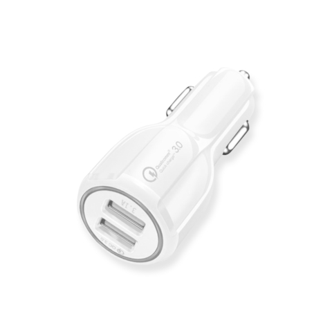 Cargador SOUL 12V Dual Fast Charge 3.1 + CABLE MICRO USB