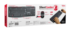 KIT TECLADO Y MOUSE MAXELL INALAMBRICO SILENT BUTTONS en internet