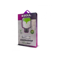 Cargador SOUL TIPO C 2.4A x 2 USB CVQ-USB2T en internet