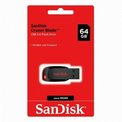 Pendrive 64GB SANDISK CRUZER BLADE