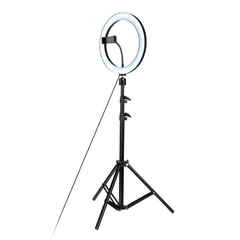 ARO DE LUZ LED PROFESIONAL 26CM CON TRIPODE