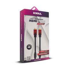 CABLE HDMI A HDMI REFORZADO 4K SOUL - comprar online