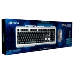 KIT GAMING NOGA NKB-STEEL Teclado y Mouse - comprar online