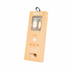 CABLE MICRO USB MALLADO TELA ONLY MOD61 - comprar online