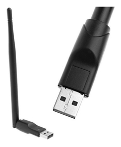 Placa de red WIFI USB - Adaptador Usb 2.0 Wifi 802.11n Con Antena Wireless 150mbps