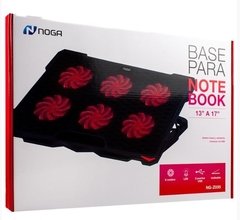 Base para Notebook con 6 Cooler NOGA NG-Z035 - comprar online