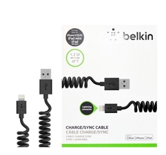 Cable Iphone Belkin Espiral 1.2M - Charge/Sync Cable - comprar online