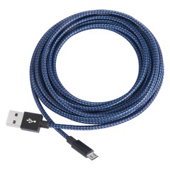 CABLE MICRO USB MALLADO TELA 2.1A UNIPHA - comprar online