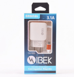 Cargador IBEK CA-1002 3.1 Micro USB