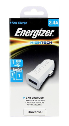 CARGADOR ENERGIZER 12V 2.4A 1 USB - HWH3