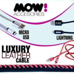 Cable de Micro USB Mow - Luxury Leather Cable - comprar online
