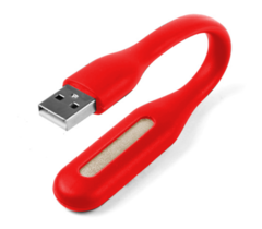 Lampara Led USB Goma Flexible - comprar online