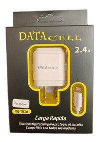 Cargador DATACELL IPHONE 2.4 x 2 USB