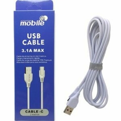 CABLE DE DATOS USB TIPO C MOBILE 2m