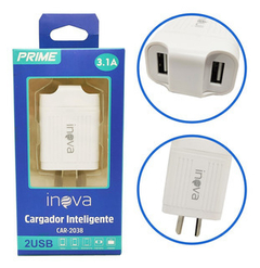 Cargador INOVA CAR-2038 - 2 USB 3.1A