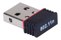Placa de red WIFI USB - Adaptador Usb 2.0 Wifi 802.11n - Nano Wireless USB Adapter