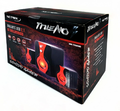 PARLANTE 2.1 NETMAK PC NM-TRUENO LUCES RGB - comprar online