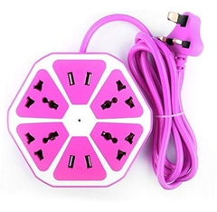 Zapatilla HEINZ Hexagonal Con Puertos USB - Accesorios para Celular Tutti Frutti 