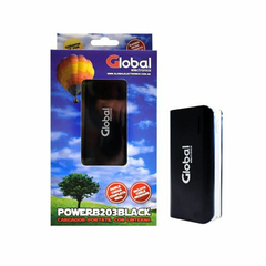 CARGADOR PORTÁTIL POWER BANK 5200 MAH GLOBAL Con Linterna