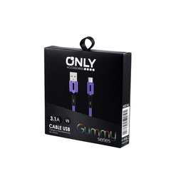 CABLE MICRO USB ONLY GUMMY - comprar online