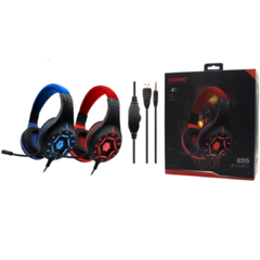 Auricular Gamer LED KOMC G315 con MIC