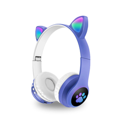 Auriculares Bluetooth Orejas Gato Cat Ear Headphones VZV-23M en internet