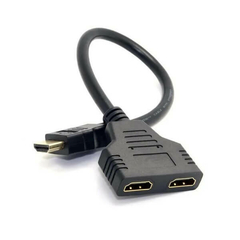 Adaptador HDMI macho a 2 HDMI hembra - comprar online