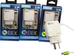 Cargador Ibek Micro USB CA-3008 3.1A