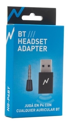 Adaptador Bluetooth Noga para PS4 - Conectar auriculares Inalambricos en la consola - NG-P4BT