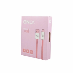 Cable USB IPHONE ONLY COLORES