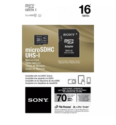 Memoria Micro SD 16 GB SONY CLASE 10