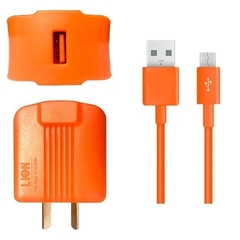 CARGADOR LION MICRO USB CARGA RAPIDA 3A - comprar online