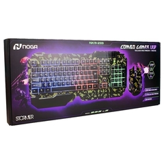 KIT GAMING NOGA NKB-233 Teclado y Mouse