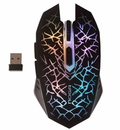 Mouse Gamer NOGA Inalámbrico Recargable C/led St-320