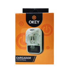 Cargador Universal Baterias c/ Display OKEY UN-LC1 - comprar online
