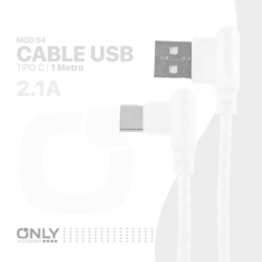 CABLE DE DATOS USB TIPO C ONLY MOD54 en internet