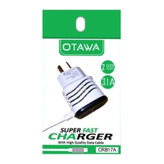 Cargador OTAWA Micro USB 3.1A - CABLE + 1 USB