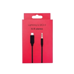 Cable Auxiliar para IPhone - Jack 3.5 mm Macho a Lightning Mallado