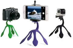 Soporte Celular Pulpo Multiproposito Flexible - Mount Gekko - Accesorios para Celular Tutti Frutti 