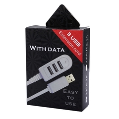 HUB 3 USB Porta USB - EXTENSION CORD WITH DATA en internet