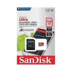 MICRO 128 GB SANDISK SDC (100MBS) - comprar online