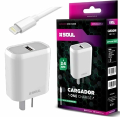 Cargador SOUL IPHONE 2.4A