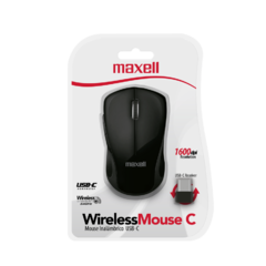 Mouse MAXELL USB C Inalámbrico - C MOWL-C