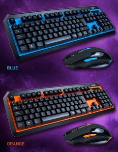 KIT TECLADO + MOUSE GAMER INALÁMBRICO NOGA NKB-40 STORMER - Accesorios para Celular Tutti Frutti 