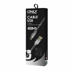 CABLE MICRO USB TRENZADO ONLY MOD42 en internet